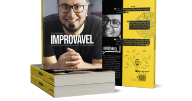 O escritor Leandro Neves lança o livro: “Considere o Improvável – Alcance o próximo nível como empreendedor”
