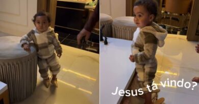 Filha de Zezé di Camargo diz que ‘Jesus tá vindo’; mãe fica surpresa